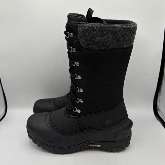Baffin Jess Women's Black Insulated Winter Snow Boots Size Sz 7 - Picture 1 of 9